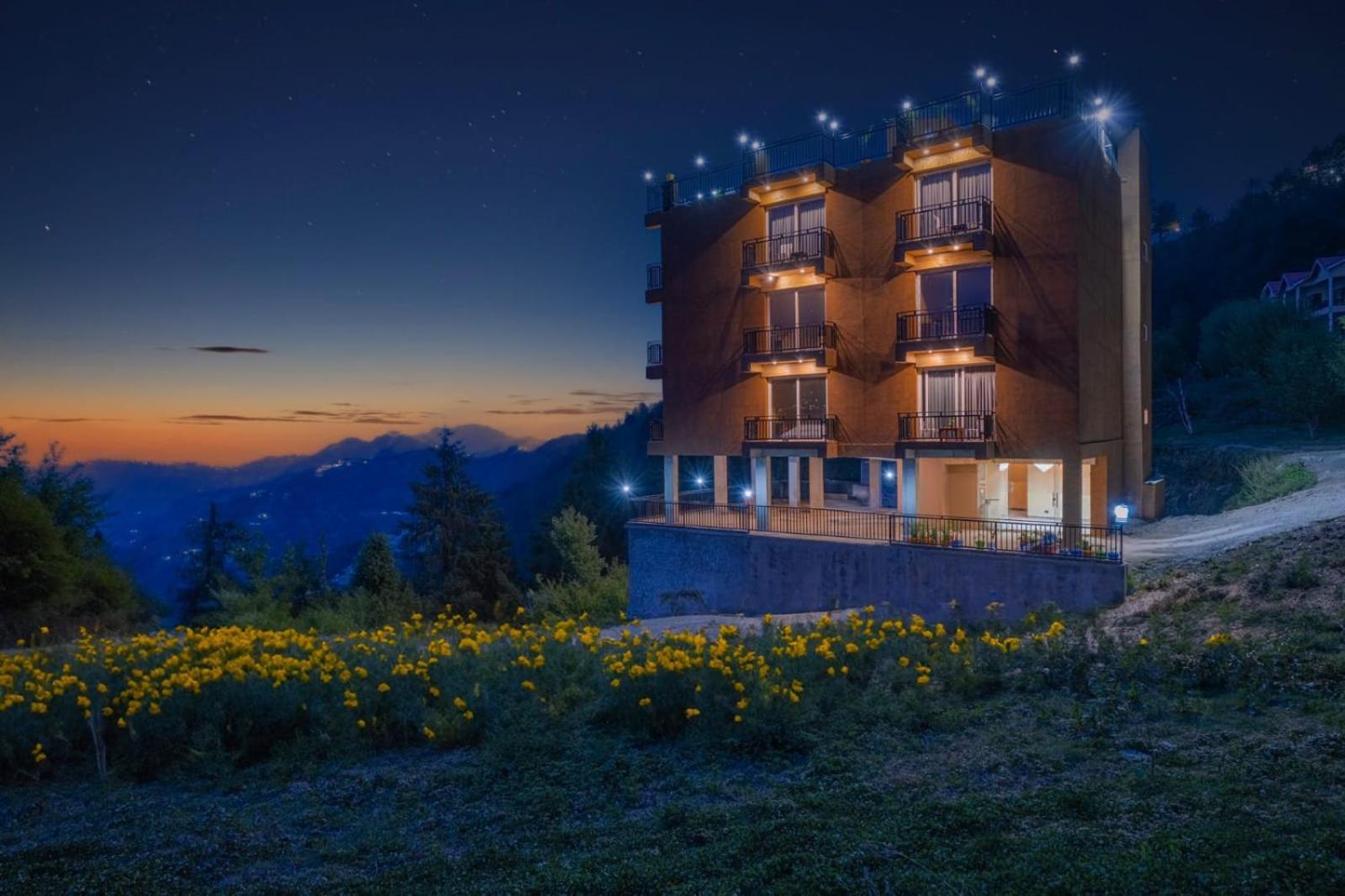 The Countryside Retreat I Vacations I Conference I Mice I Family Events I Open Air Terrace I Sky Bonfire I Kufri By Exotic Stays شيملا المظهر الخارجي الصورة